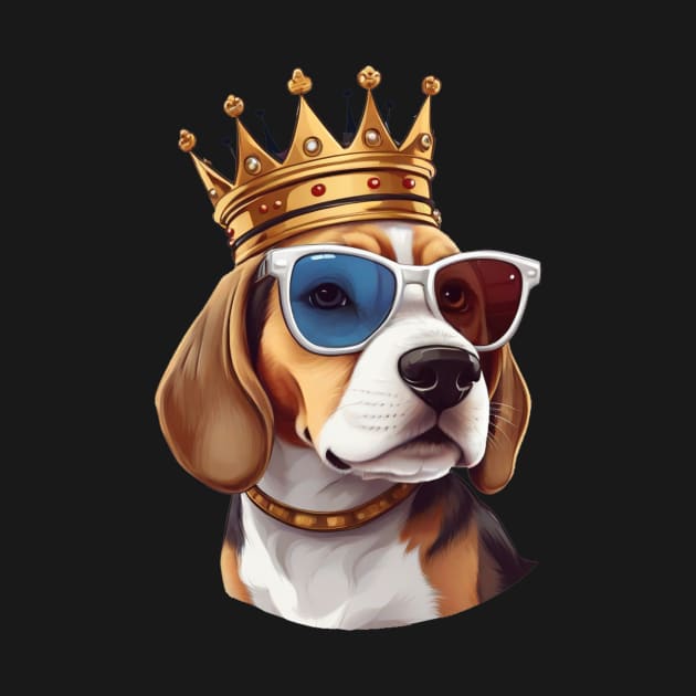 King Beagle by clownescape