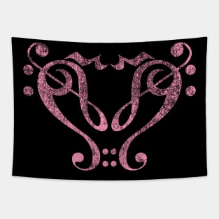 Pentatoxic (pink) Tapestry