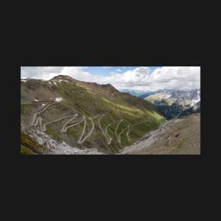 Curves of Stelvio Pass T-Shirt