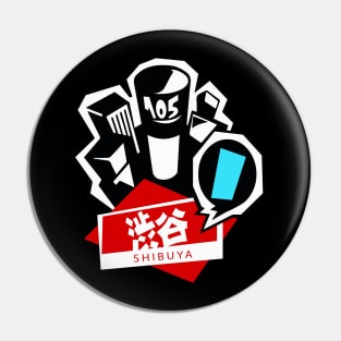 Persona 5 Shibuya Pin