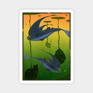 Glow Whale Leviathan Magnet