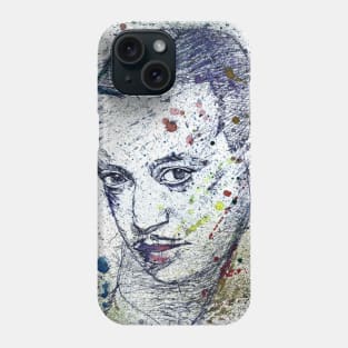 WILLIAM GRANT STILL watercolor and ink portrait.1 Phone Case