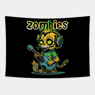 Zombies Love Tapestry