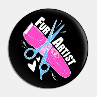 Fur Artist Pin