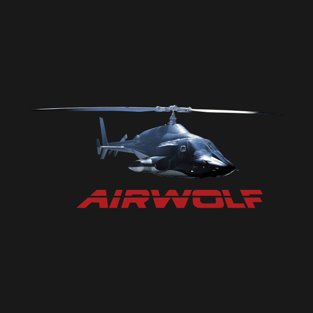 Retro Airwolf by Treherne