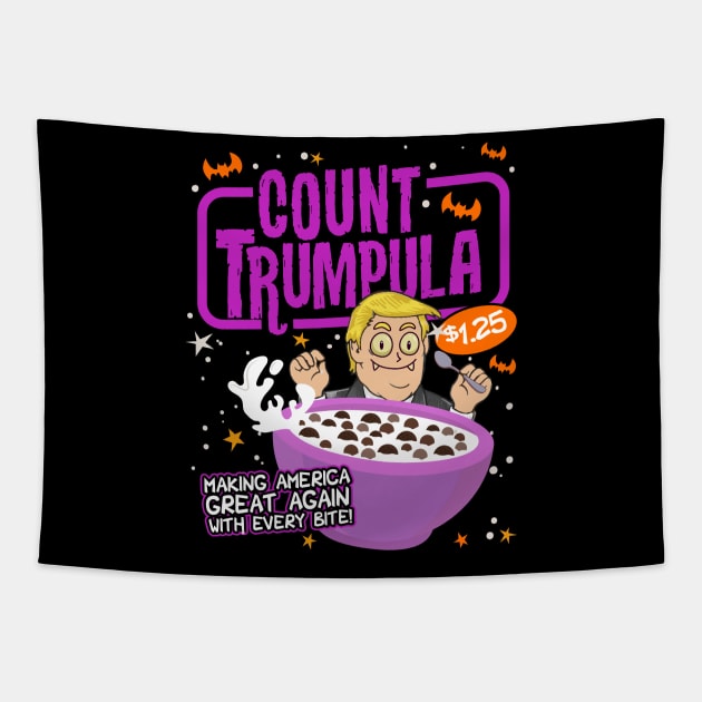 Count Trumpula - Donald Trump Tapestry by thingsandthings