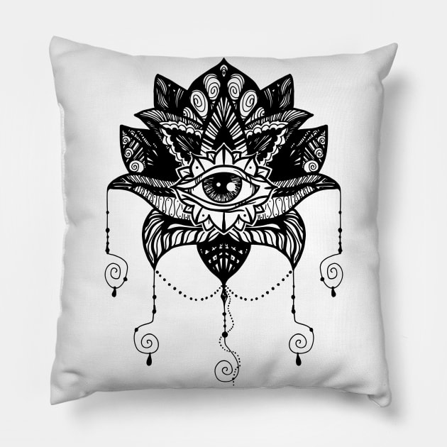 Lotus Meditation Pillow by Little Designer