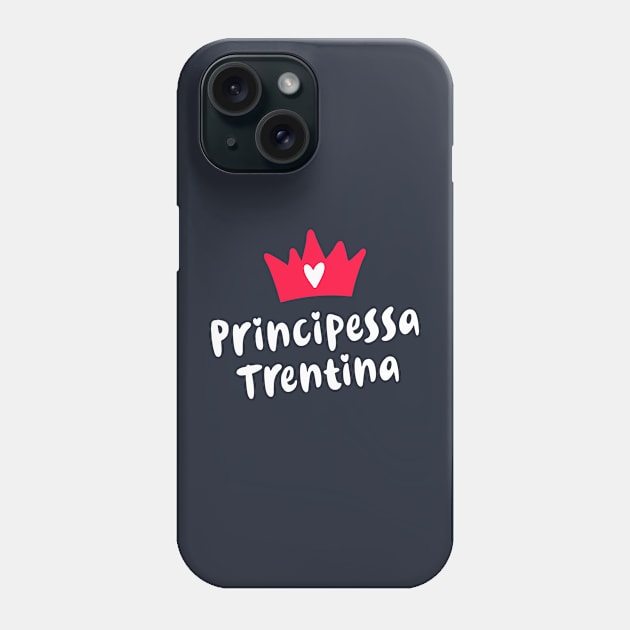 Trentino Alto Adige Roots Principessa Trentina Phone Case by zeno27