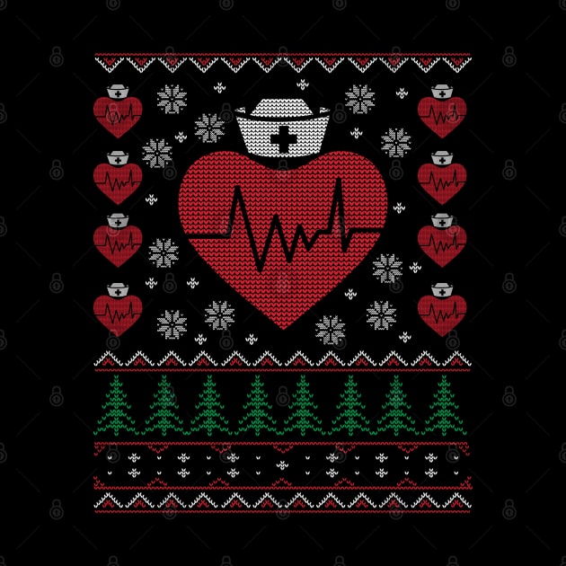 Nurse Ugly Christmas Sweater by DennisMcCarson