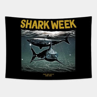 shark week Tapestry