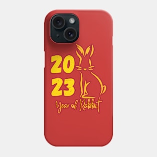 2023 Year Of The Rabbit Chinese New Year Phone Case