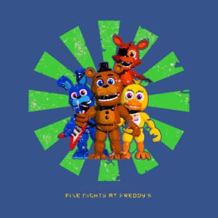 Five Nights At Freddy's Retro Japanese T-Shirt