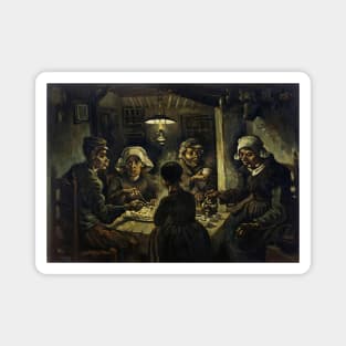 Vincent van Gogh's The Potato Eaters (1885) Magnet