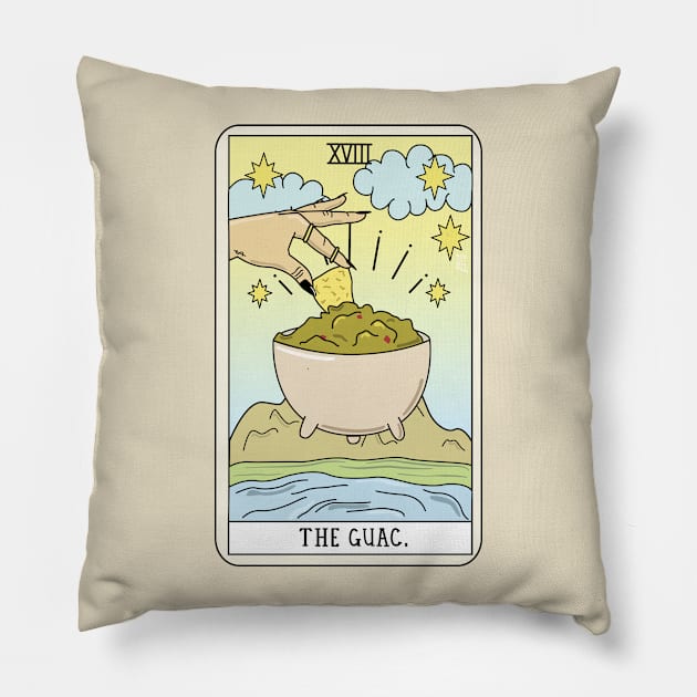 GUAC READING Pillow by sagepizza