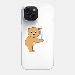 Bear and Baseball Phone Case