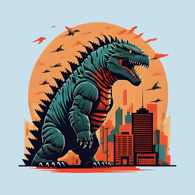 Godzilla King 1 by Dreamy Spirit