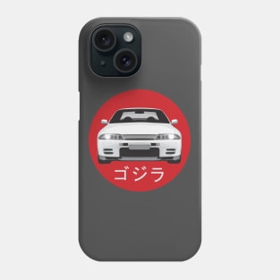 Nissan Skyline GTR R32 - Godzilla Design Phone Case