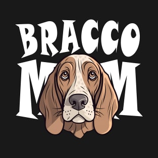 Bracco Italiano Mom Cute Italian Pointer Dog Mothers Day Womens T-Shirt