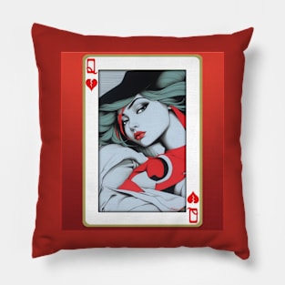 Queens of Hearts #8 Pillow