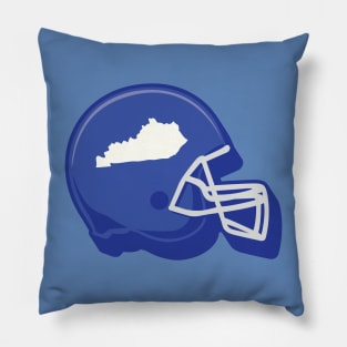 Kentucky Outline Football Helmet Pillow