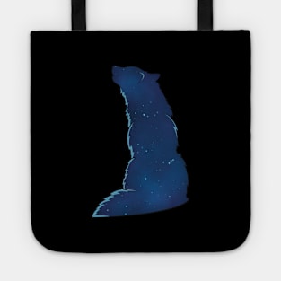 Starry wolf Tote