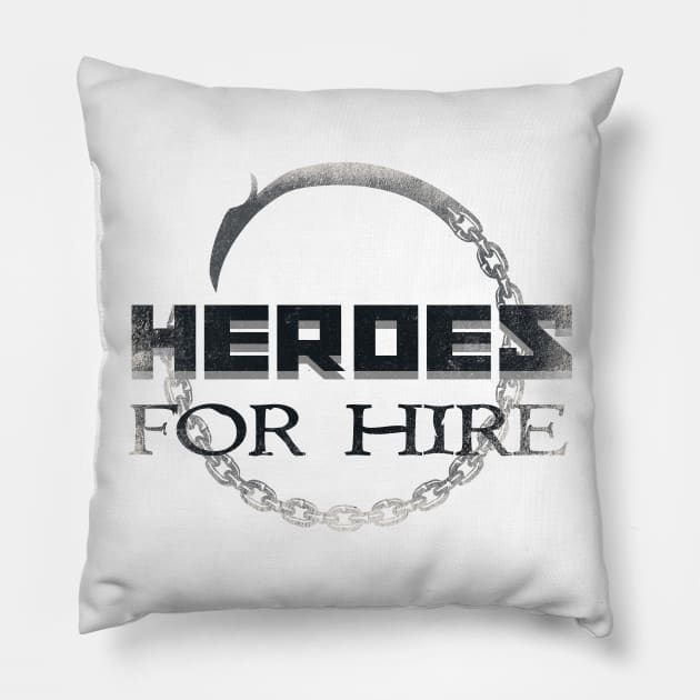 Heroes For Hire Pillow by alarts