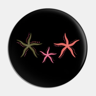 Starfish fashion Pin