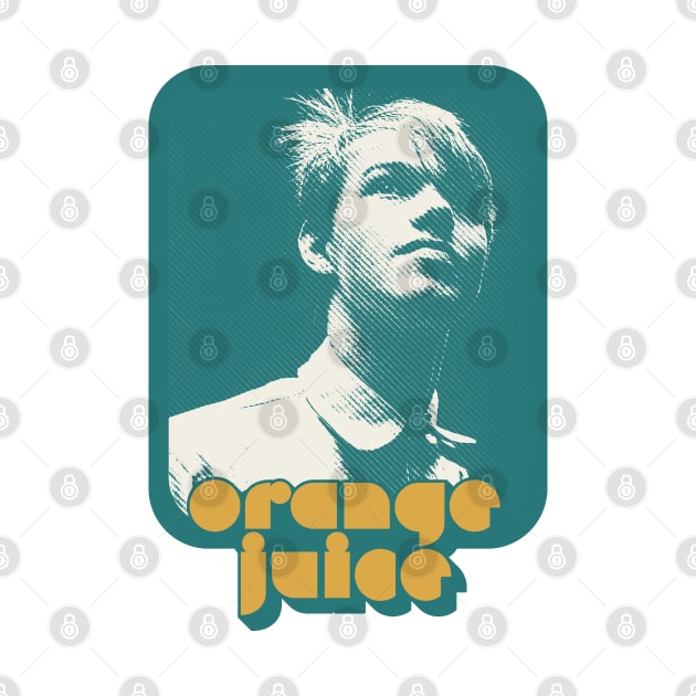 Orange Juice / Retro 80s Aesthetic Fan Art Design by DankFutura