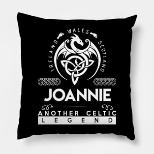 Joannie Name T Shirt - Another Celtic Legend Joannie Dragon Gift Item Pillow