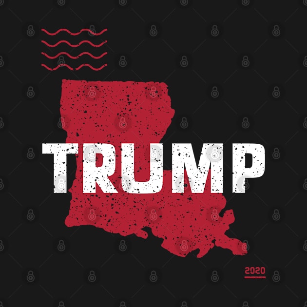 Trump Louisiana 2020  - Red Wave, Red State by Family Heritage Gifts