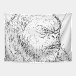 KONG THE KING Tapestry