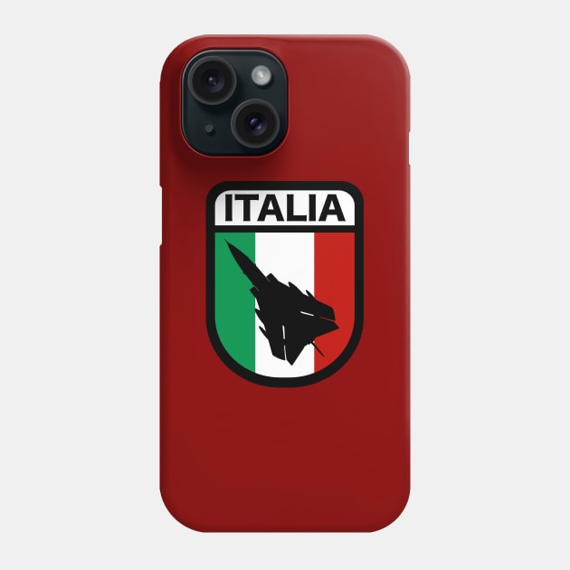 Italian Tornado Patch Phone Case by Tailgunnerstudios