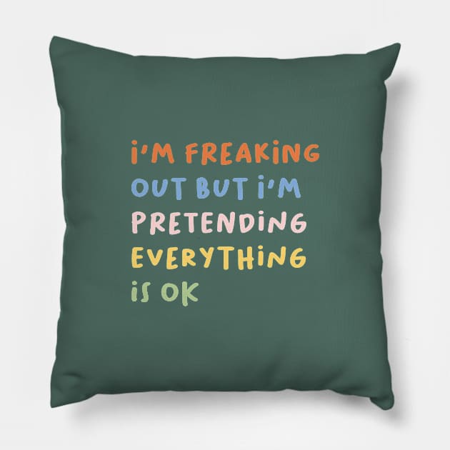 freaking out II Pillow by eveline