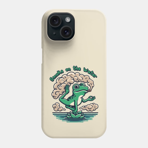 Smoke on the water Phone Case by Trendsdk