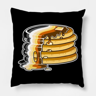 Bear Pride Flag Pancakes LGBT Pillow