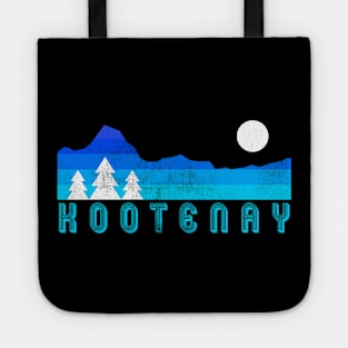 Kootenay national park retro vintage Tote