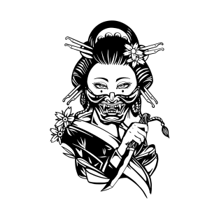 Geisha by Digent.ink T-Shirt