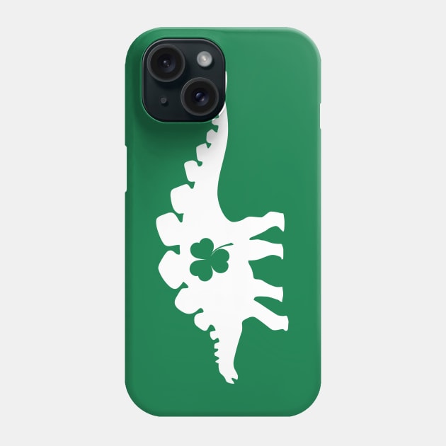 St. Patrick's Day Dinosaur Phone Case by MasliankaStepan