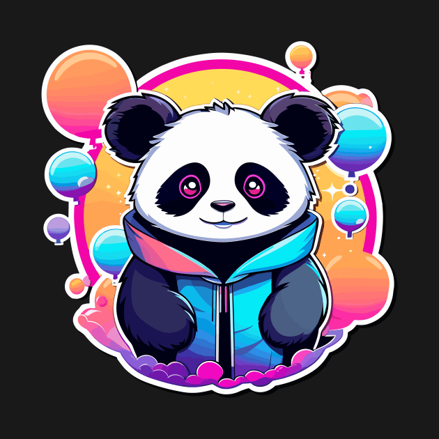 Panda Illustration by FluffigerSchuh