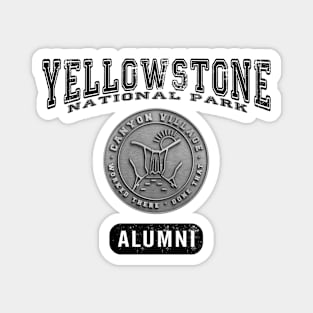 Canyon Village Alumni Yellowstone National Park (for light items) Magnet