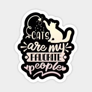 Cats Gift Cat Lover Saying Pet Fun Magnet