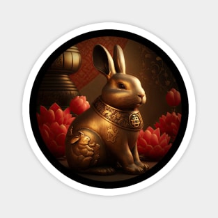 Chinese New Year - Year of the Rabbit v1 (no text) Magnet