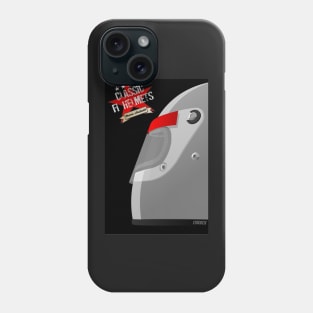 MARIO ANDRETTI CLASSIC HELMET Phone Case