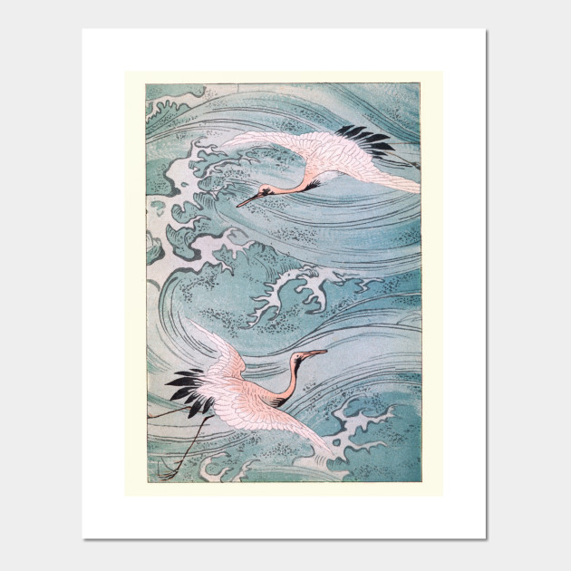 Japanese Storks Japanese Stork Japanese Style Art Japanese Arts