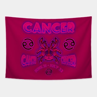 Cancer 8a Raspberry Tapestry