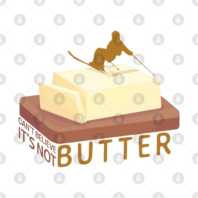 Ski Butter Carving | I Can't Believe It's Not Butter by KlehmInTime