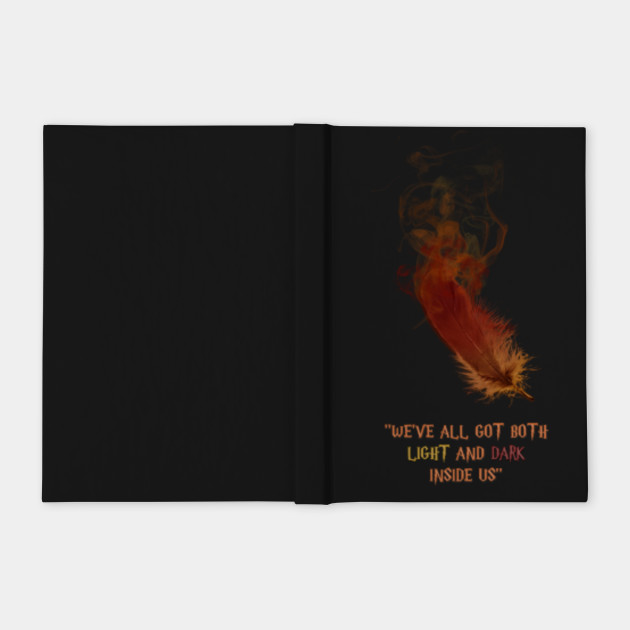 Harry Potter Quote Fawkes Phoenix Feather Dumbledore Army Potterhead Harry Potter Quaderno Teepublic It