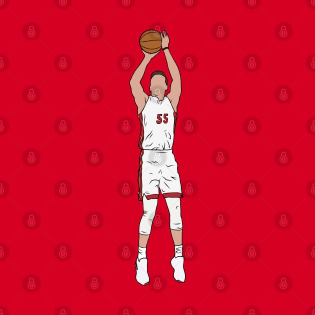 Duncan Robinson Jumpshot by rattraptees