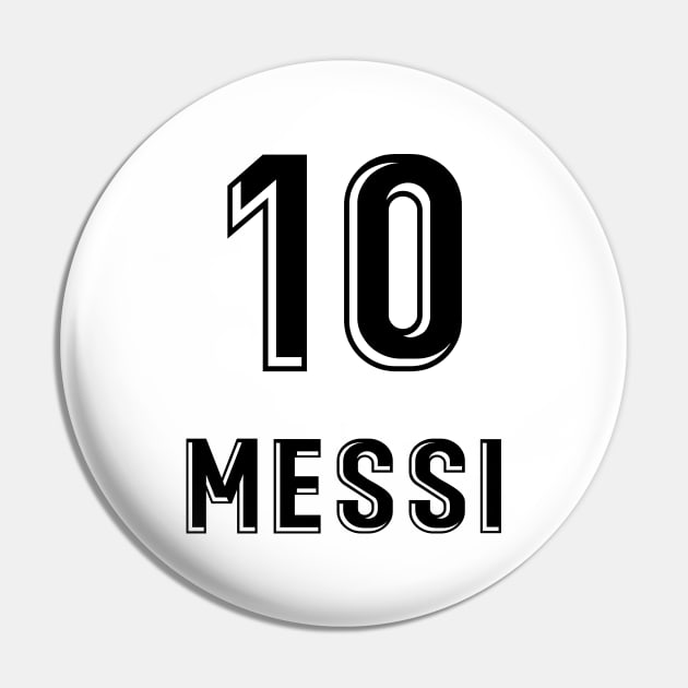 Messi 10 Pin by Fatal_Des