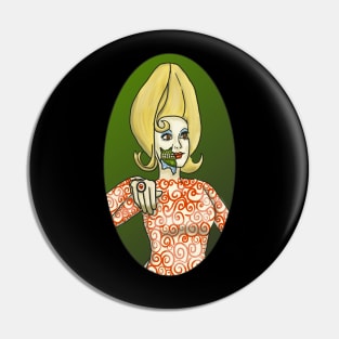 Martian Woman Pin